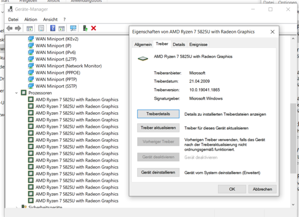 CPU Treiber von 2009? (Gaming PC, Mainboard, AMD)