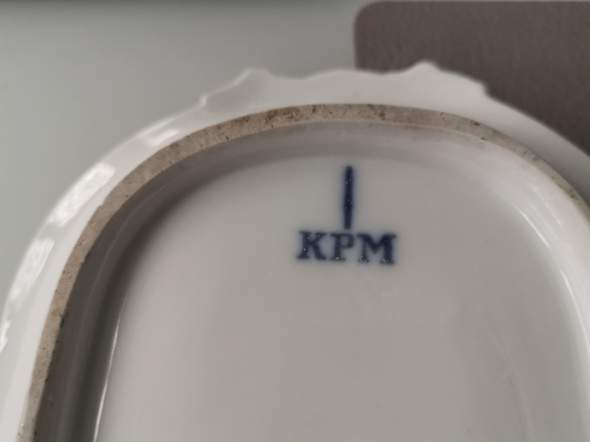 KPM Porzellan Schale echt? (Wert, Antiquitäten, Antik)