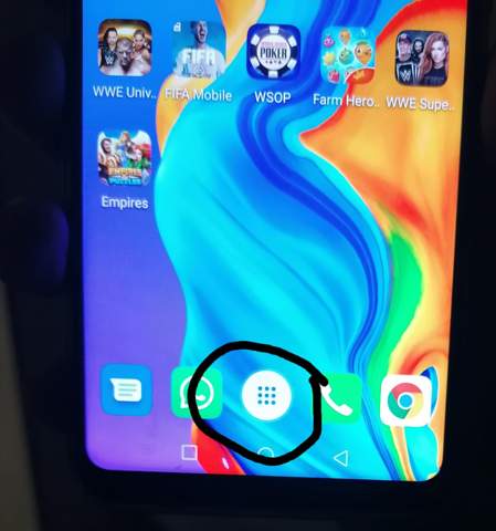 Huawei P30 Lite Wie Finde Ich Diesen Button Technik Handy