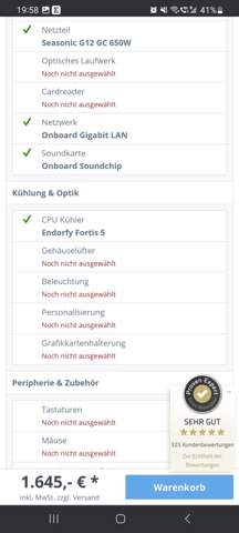 Welches Netztteil benötige ich? (Gaming PC, Netzteil)