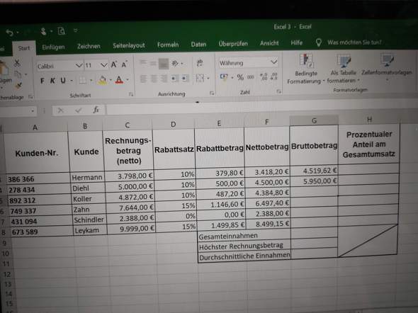 Wie komme ich in Excel von Netto auf Brutto mithilfe einer Formel ...