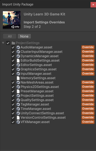 Unity asset (unity learn game 3d? (Code, Programmiersprache, C Sharp)