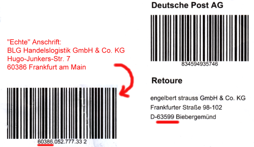 Sendung über Retouren Label verfolgen? (Post, DHL, Retoure)