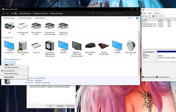 Windows10 Datentragerverwaltung Erkennt Externe Festplatte Nicht Mehr Sie Steht Aber Im Bios Mit Drin Und Funktioniert Computer Technik Technologie