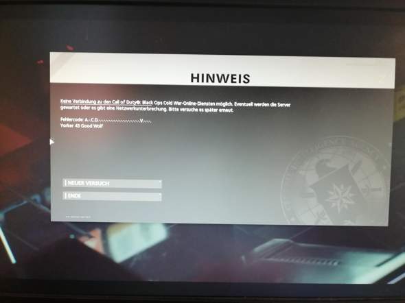 call of duty cold war server-probleme