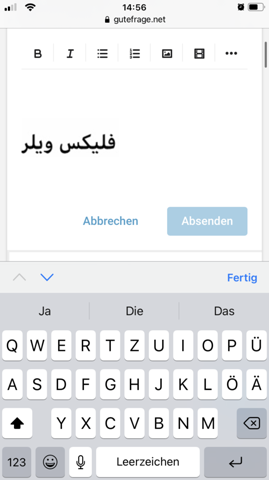 Übersetzung arabisch - deutsch? (Sprache)