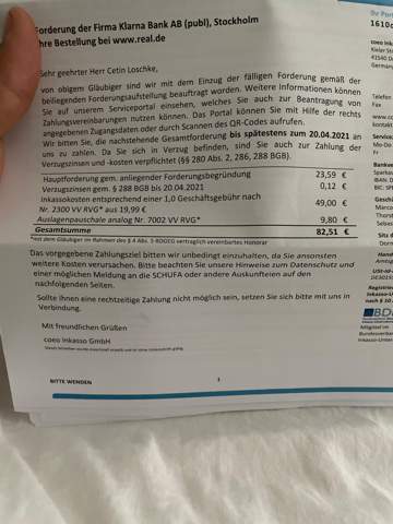 Inkasso Gebühren muss man die Zahlen? (Recht) Inkasso Gebühren muss man die Zahlen? (Recht)