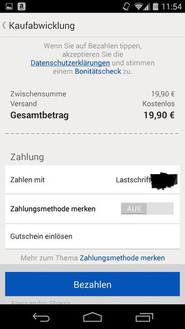 Ebay Validation Error Paypal Kaufen Bezahlen Lastschrift