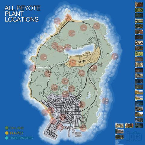 GTA 5 Peyote Fundorte - (Spiele, Games, Gaming)