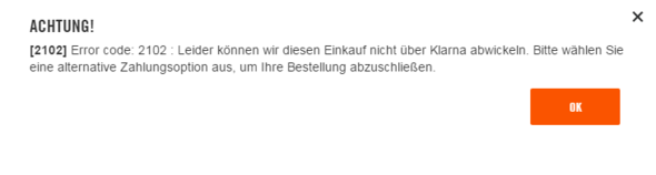 Warum Kann Ich Nichts Uber Klarna Bestellen Bestellung Rechnung Nike