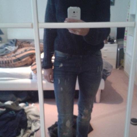 blaue hose
- (Hose, passend)