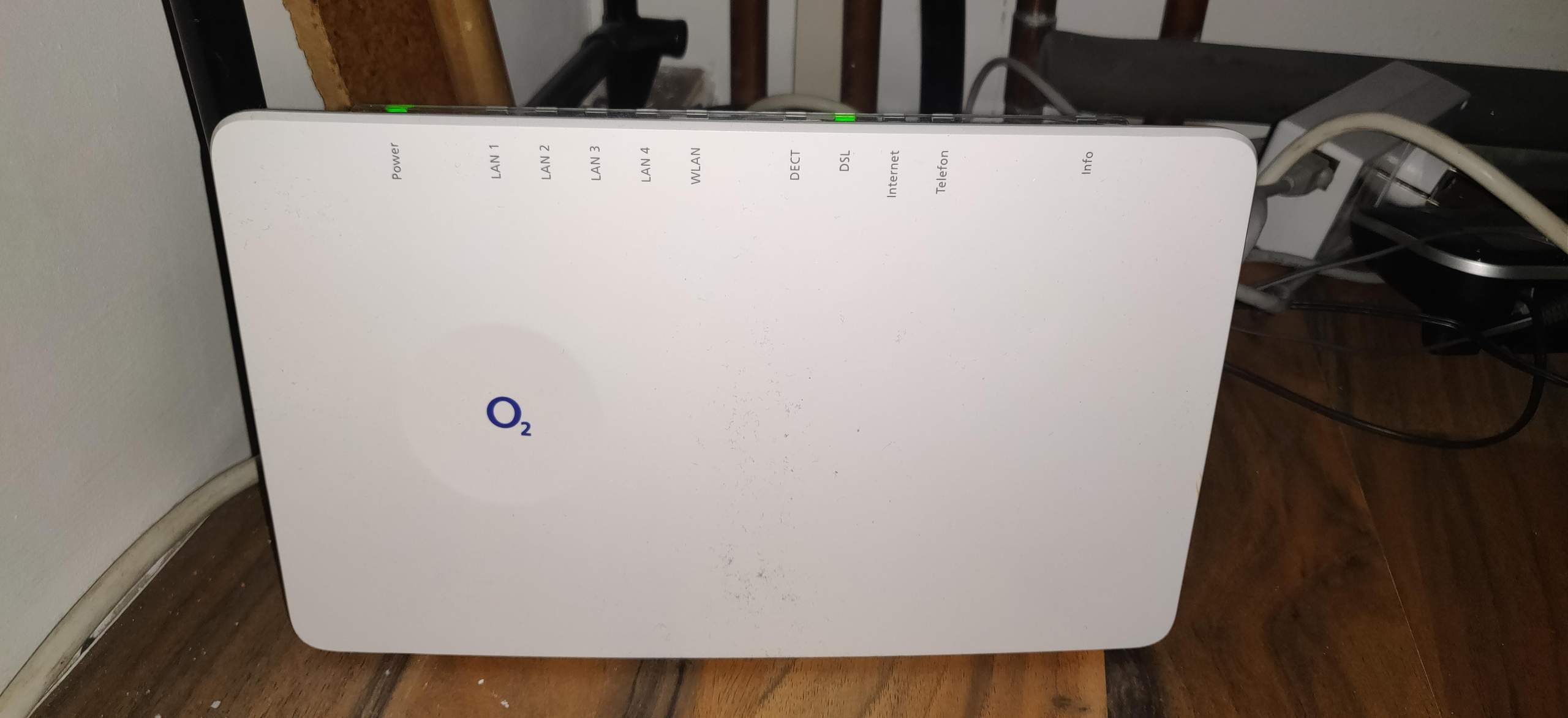 02 Router, Wlan leuchte blinkt?