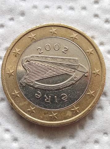 1€ Irland 2002 Fehlprägung?