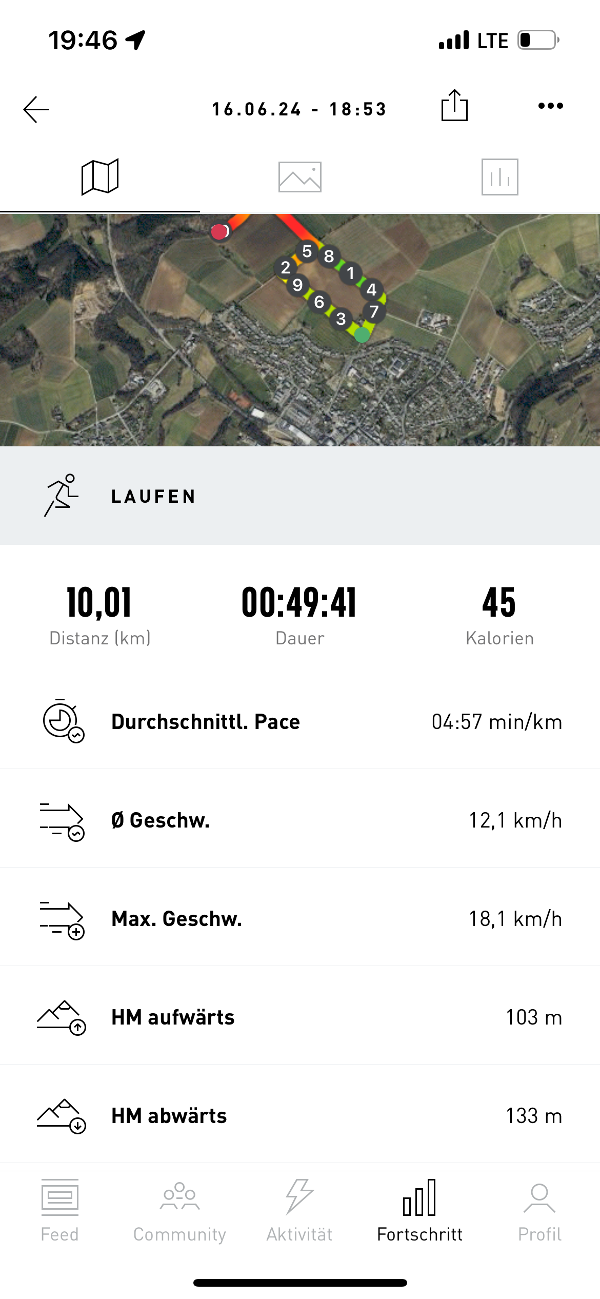 10 Km Zeit? (Fitness, Training, Fitnessstudio)
