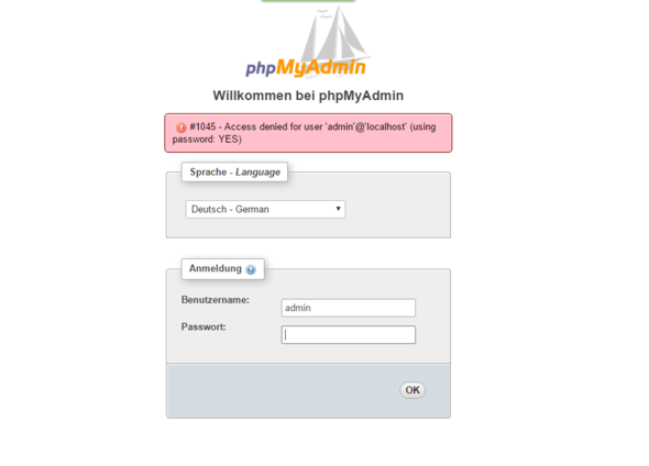 PhPMYADMIN-Interface - (Server, Linux, PHP)