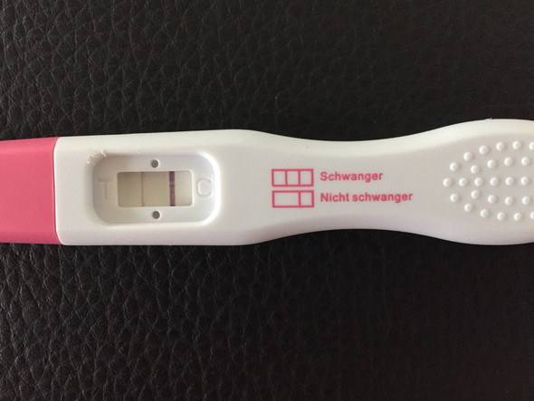 10 nach minuten schwangerschaftstest linie schwache Test erst