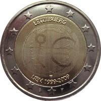 2-Euro Gedenkmünze Luxemburg 2009 Gemeinschaftsausgabe - (Wert, Münzen)