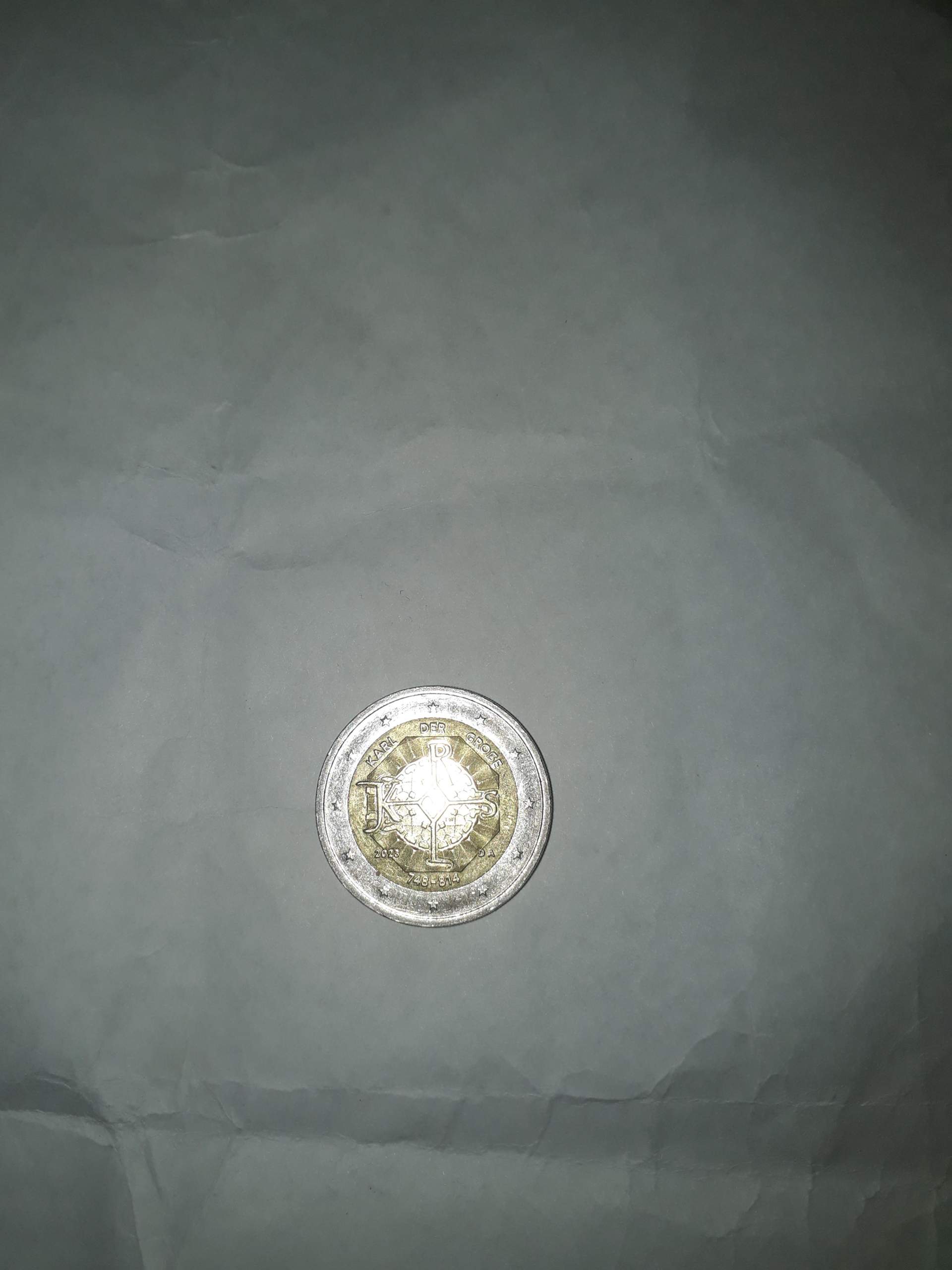 2 euro münzen karl der große wert