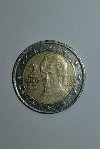 2 Euro münze 2002 Österreich Bertha von Suttner - Fehlprägung was Wert?