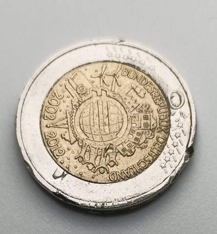 2 Euro Münze Fehlprägung?