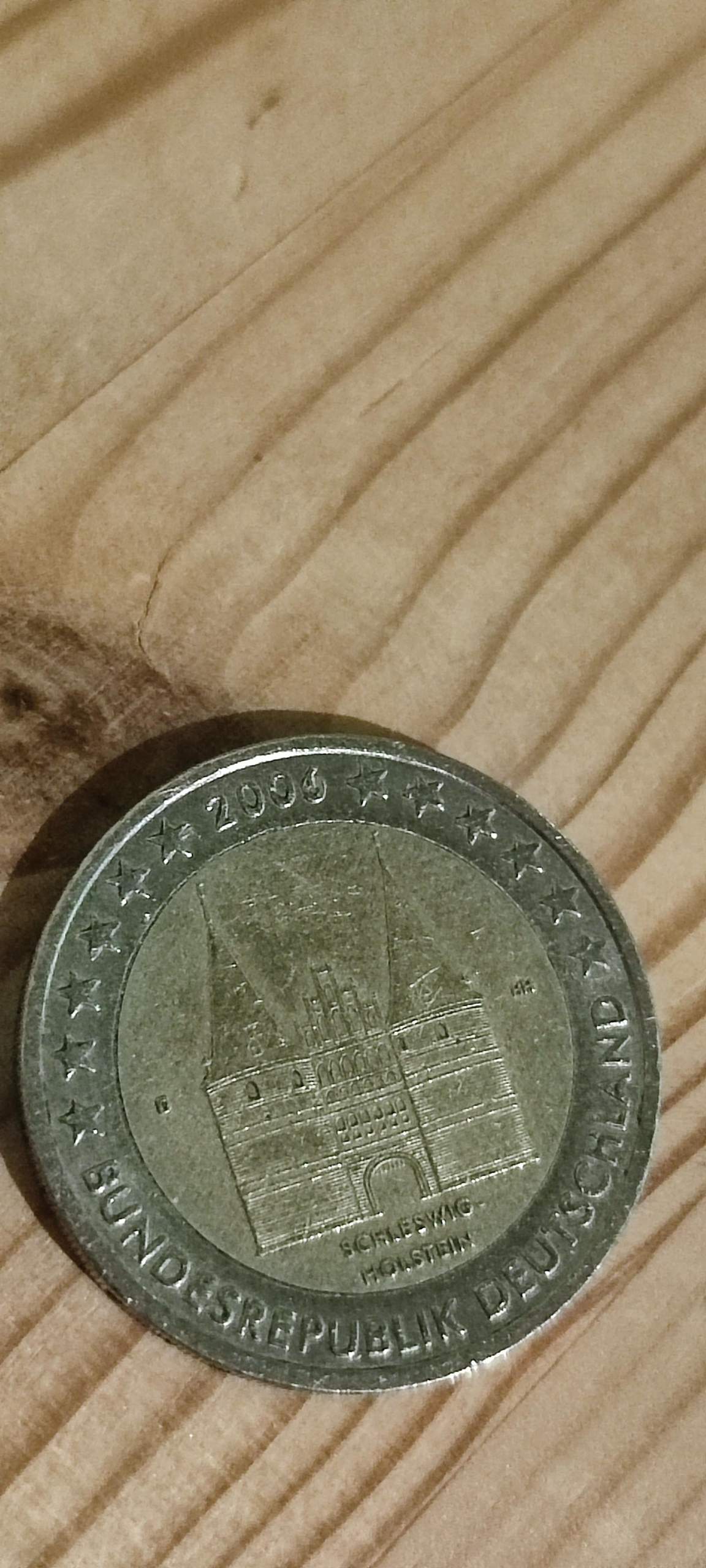 2 Euro Schleswig Holstein 2006 Fehlprägung? (Geld, Wert, Münzen)