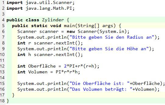 - (Programmieren, Informatik, Java)