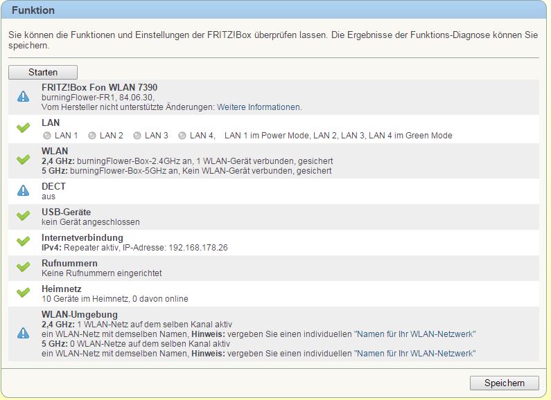 2 Fritzboxen 7390 7490 Als Wlan Basis Und Wlan Repeater Router Fritz Box