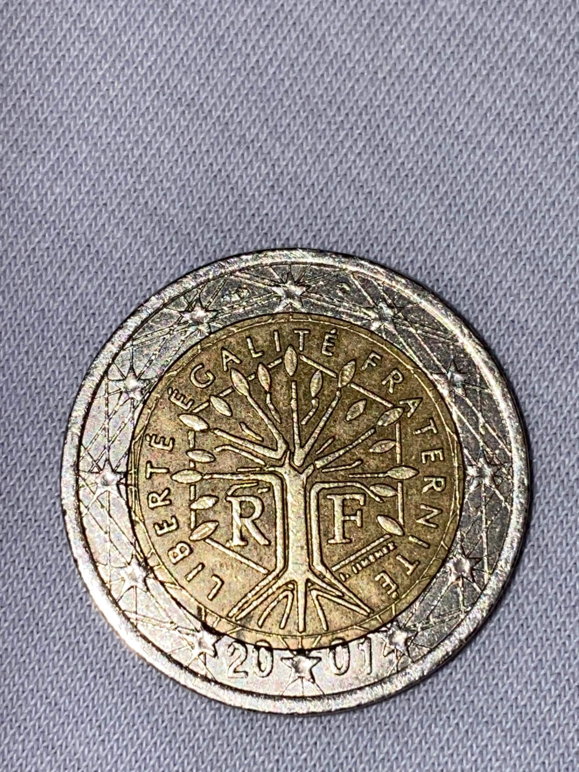 2 Euro Münze Liberte Egalite Fraternite 2002 2€ liberte egalite fraternite viel wert? (Euro, Münzen, Wertschätzung)