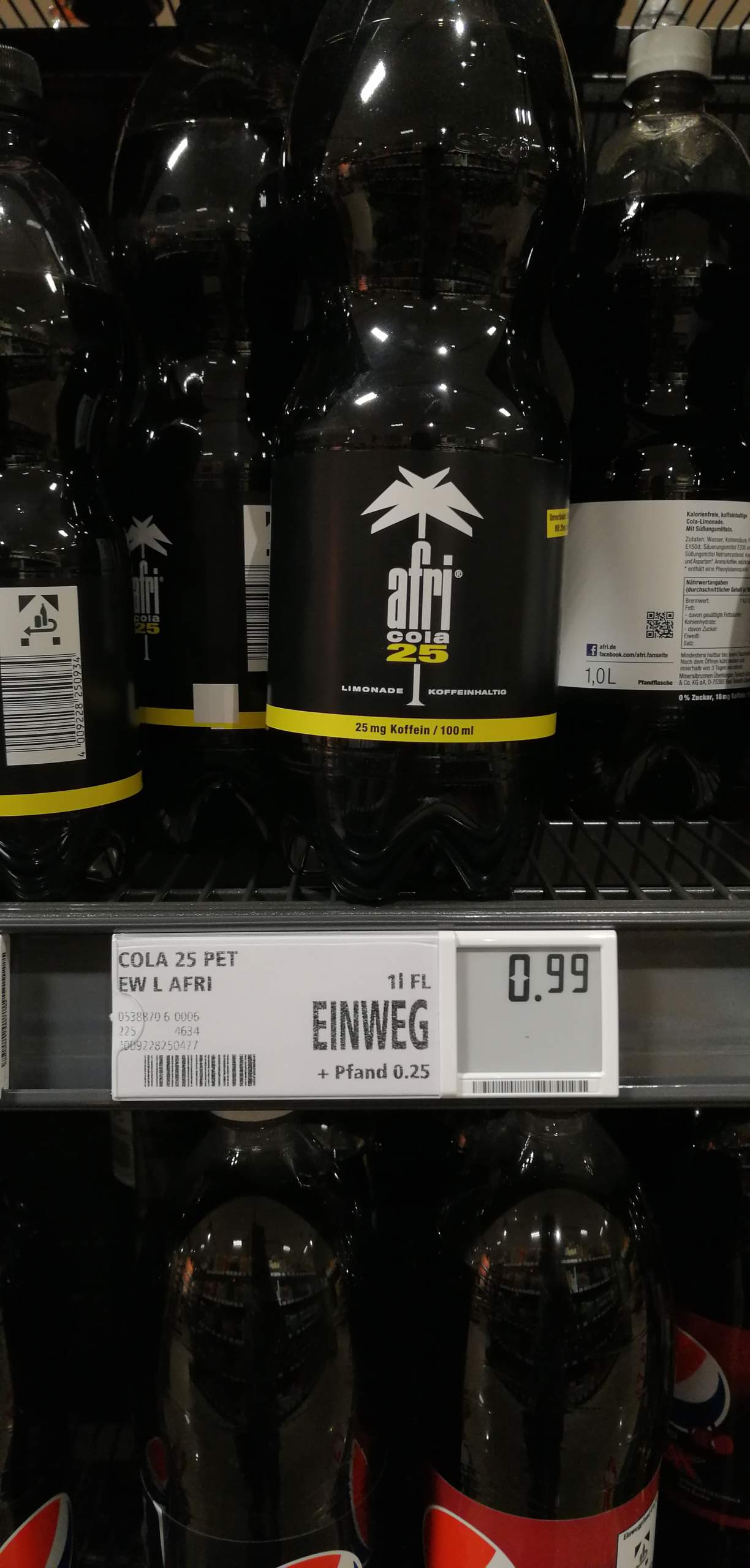 2 Mal gleiches Produkt im gleichen Supermarkt aber unterschiedliche