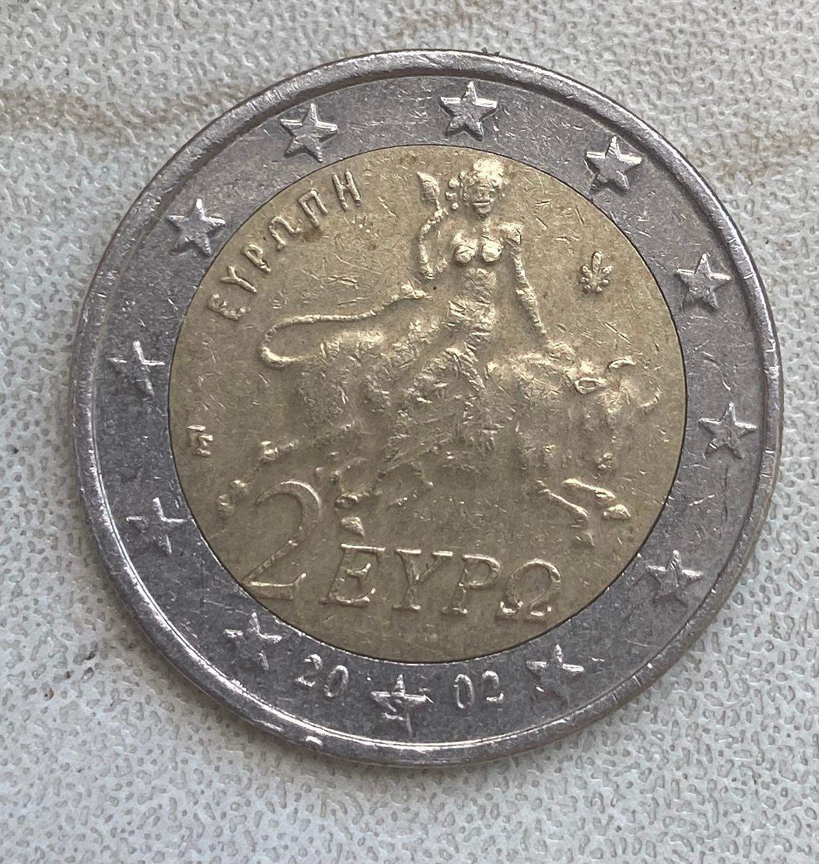 2€ Münze Griechenland 2002? (Wert, Münzen)