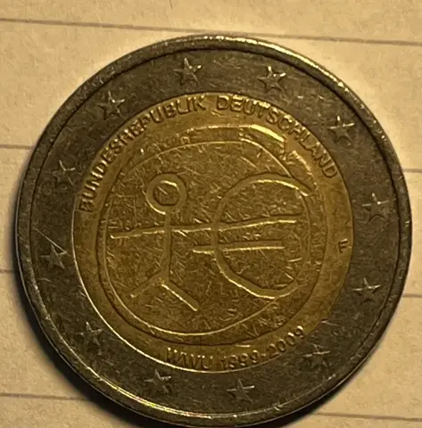 2€ Münze mit Wert?