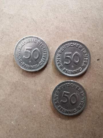 2 unterschiedliche D-Mark Münzen?