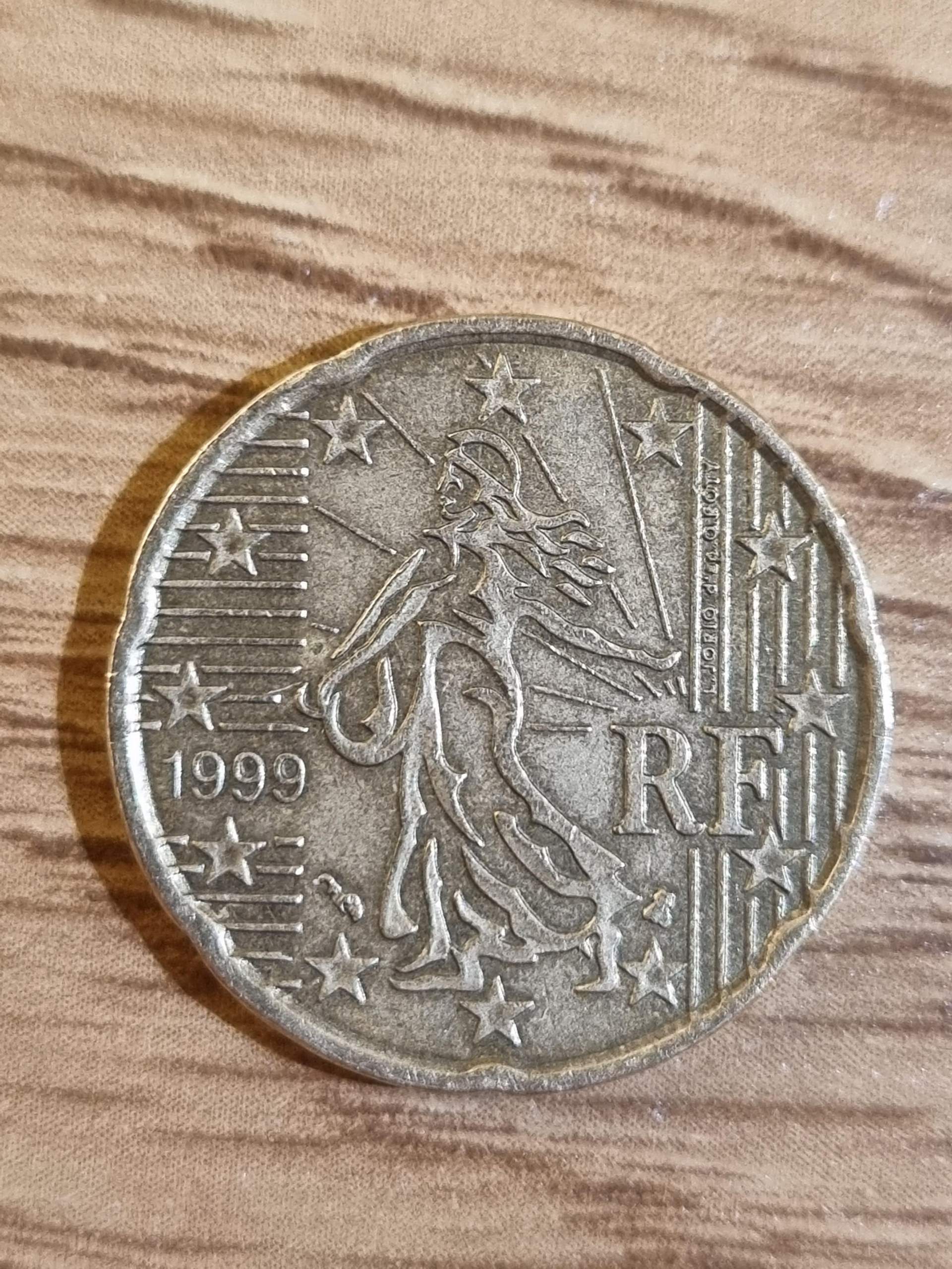 20c Münze 1999 RF wertvoll? (Geld, Wert, Euro)