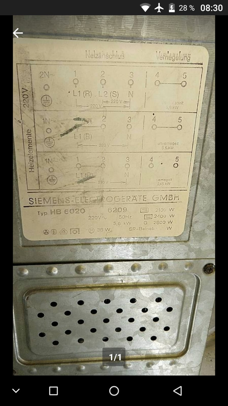 kuchen backofen: Backofen 220 Volt