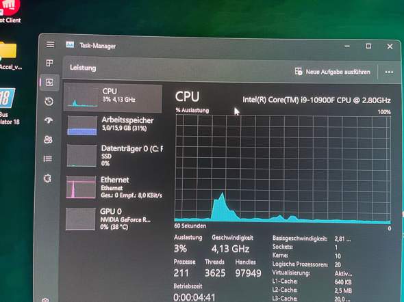 2.80GHz CPU geht auf 4.42?