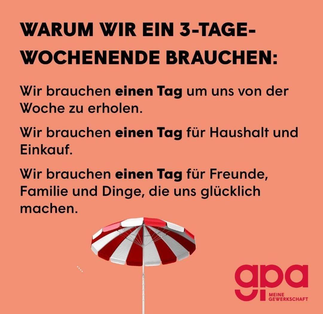 3 Tage frei? (Schule, Gesundheit, Arbeit)