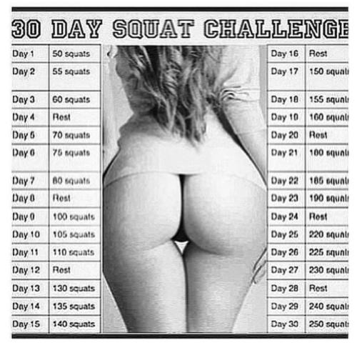 Hier zum beispiel dieses - (Fitness, Hintern, squats)