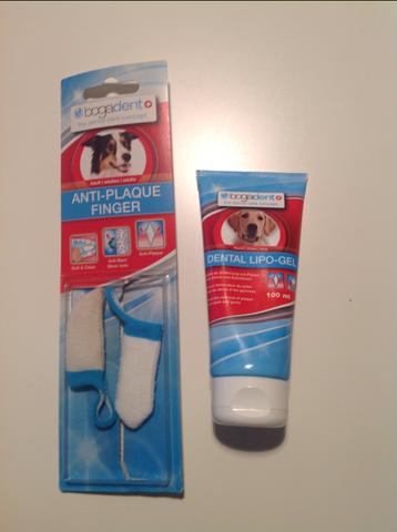 ANTI-PLAQUE FINGER und DENTAL LIPO-GEL - (Tiere, Hund, Haustiere)