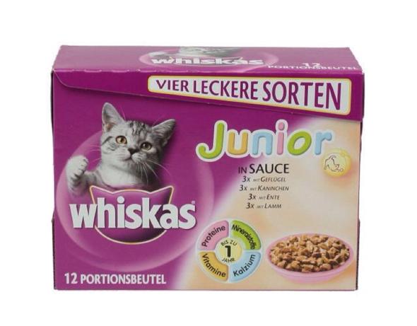 Whiskas junior - (Katze, Nahrung, Katzenjunges)