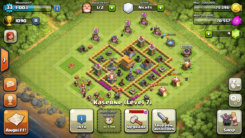 clash of clans bluestacks iphone