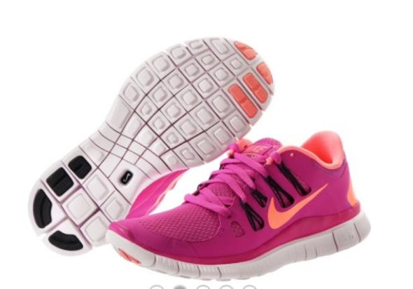 -Pink
- Nike 5.0
- mit orange  - (Online-Shop, Nike, Nike Free)