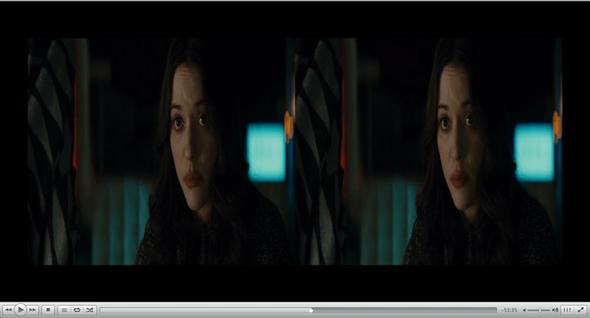 Foto vom VLC-Film in 3D - (Computer, Film, 3D)