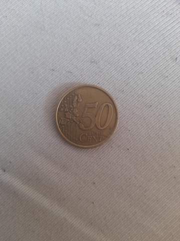 50 cent münze aus 2002 Italien ist die was wert?