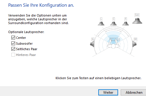 5.1 Soundproblem unter Windows 10? (Sound, Lautsprecher)