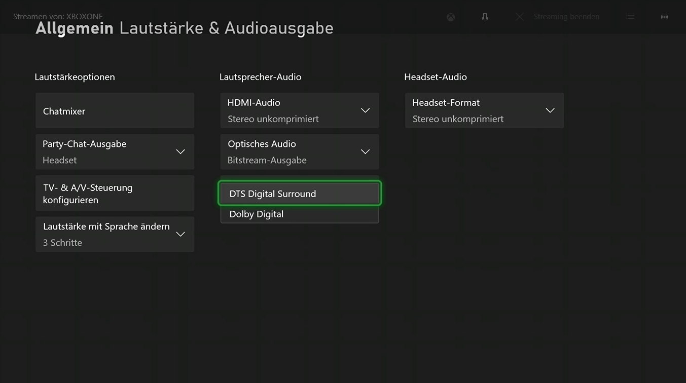 7.1 Surround Sound auf Xbox one s? Technik, Spiele und Gaming)