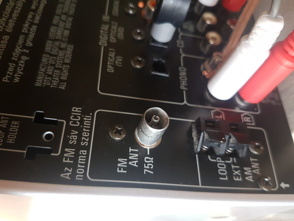 75 Ohm fm Antenne an audioreceiver anschließen, welches Kabel muss das  sein? (Technik, Technologie, Elektronik)