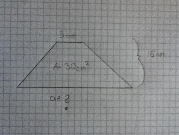 [8Klasse] Trapez formel umstellen