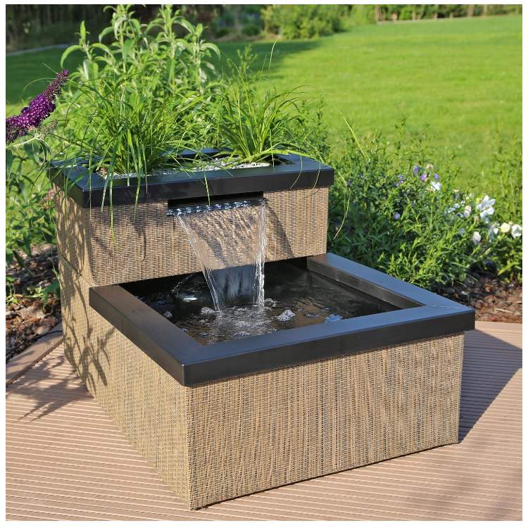 90 Liter Teich, Fische?