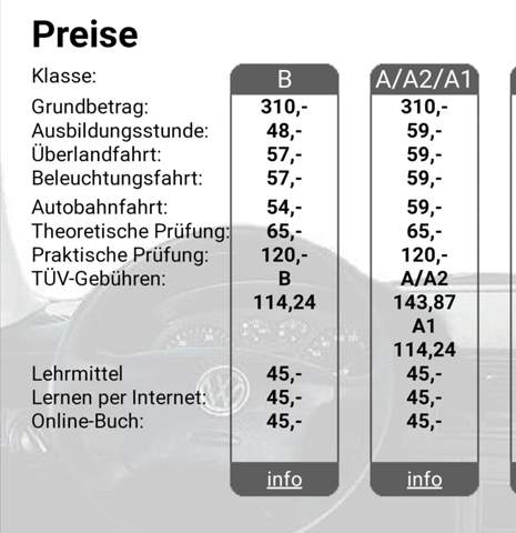 Günstigere Autoführerscheinoptionen bei vorhandenem A1-Führerschein Günstigere Autoführerscheinoptionen bei vorhandenem A1-Führerschein