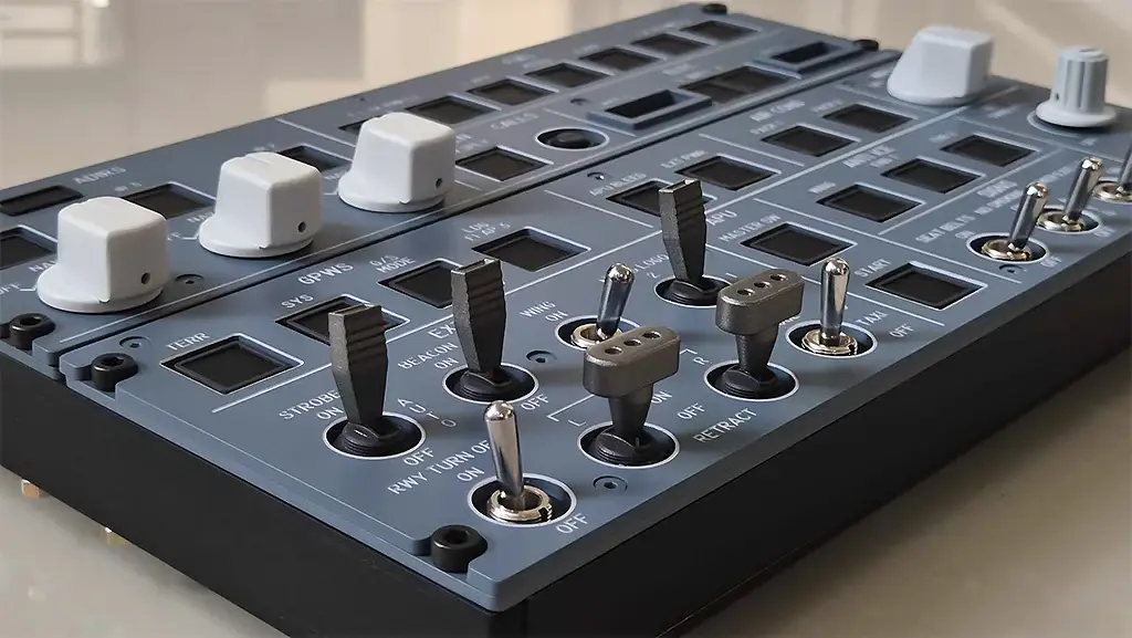 A320 Simulator Light Switches? (Elektrik, Licht, LED)